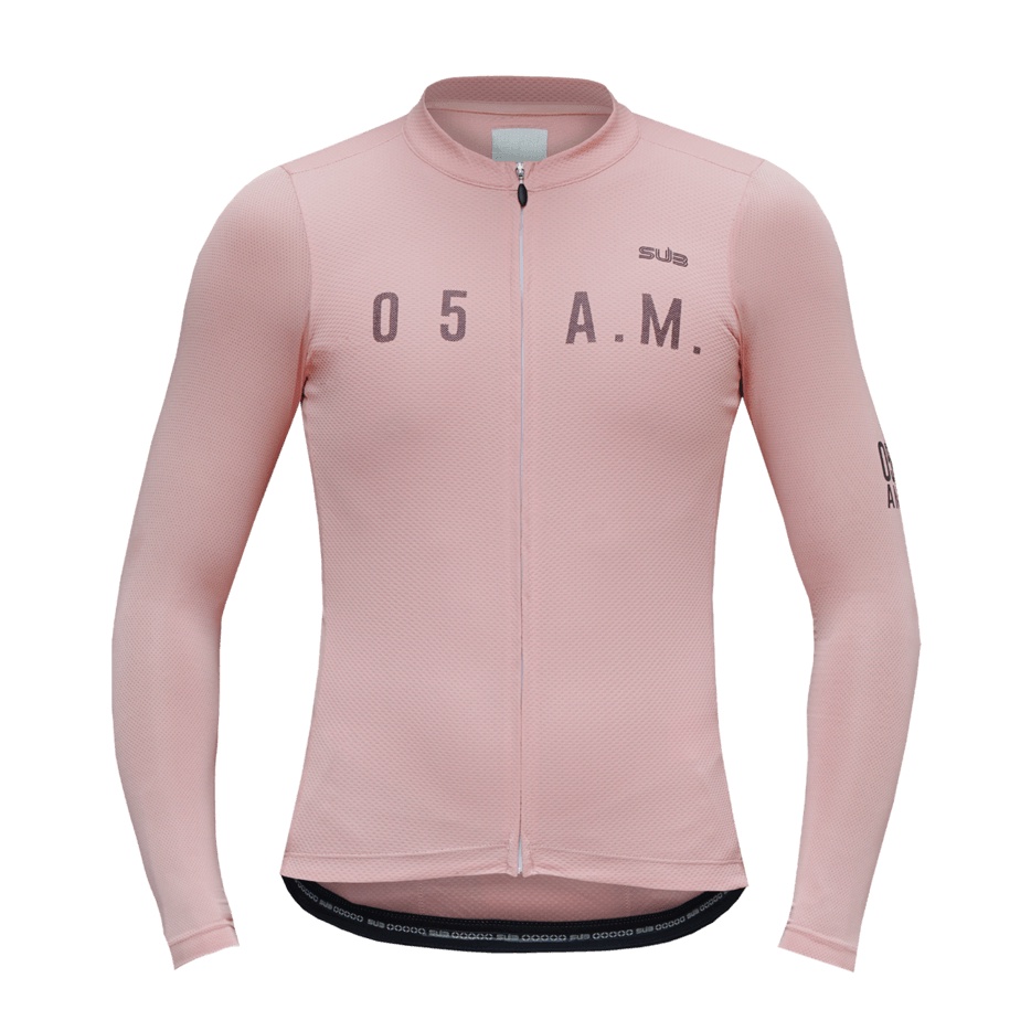Sub Jersey 5 AM Melrose Long Sleeves  Baju Sepeda Roadbike MTB Pria Wanita Lengan Panjang Long Sleev