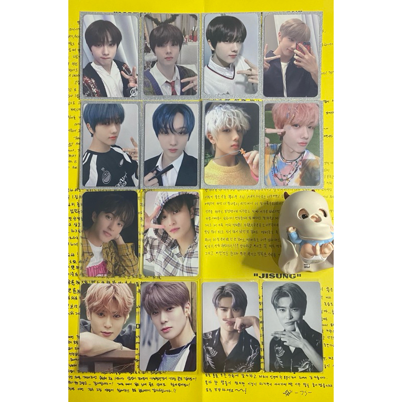 PHOTOCARD OFFICIAL PC NCT JISUNG jas nct nation jp jisung futsal lucky draw jisung sanrio glass cup 