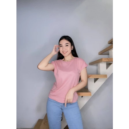 Kaos Crop Yukensi Polos Cewek Bahan Cotton Combad 30 s