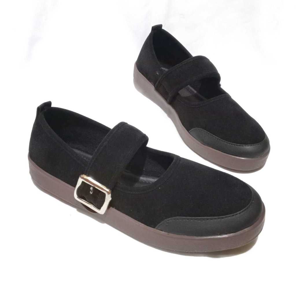 Jukasih - VANSEE Sepatu Wanita SNeaker Mary jane untuk sekolah kuliah dll