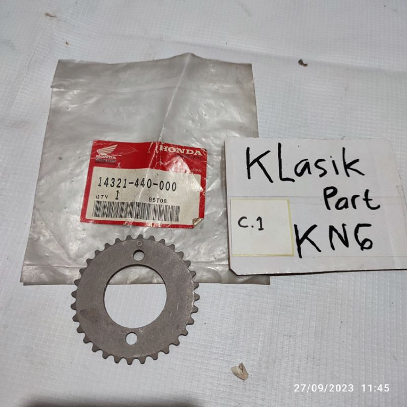 Gir Gear gigi keteng Kamprat Honda  GL100 GL Pro CDI Original AHM made in JAPAN nos 14321 440 000