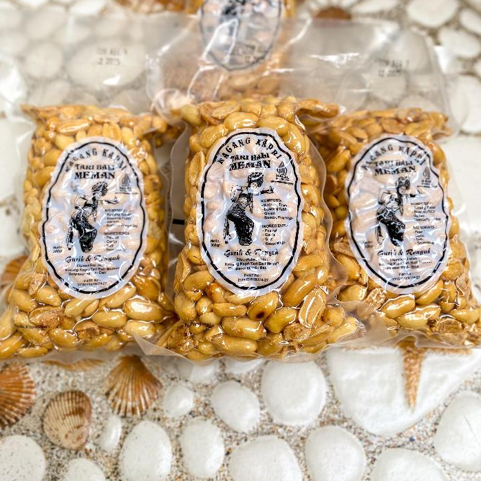 

RB Kacang Kapri Tari Bali Gurih Renyah 300 Gram Halal MUI Jajanan Mpok Mumun