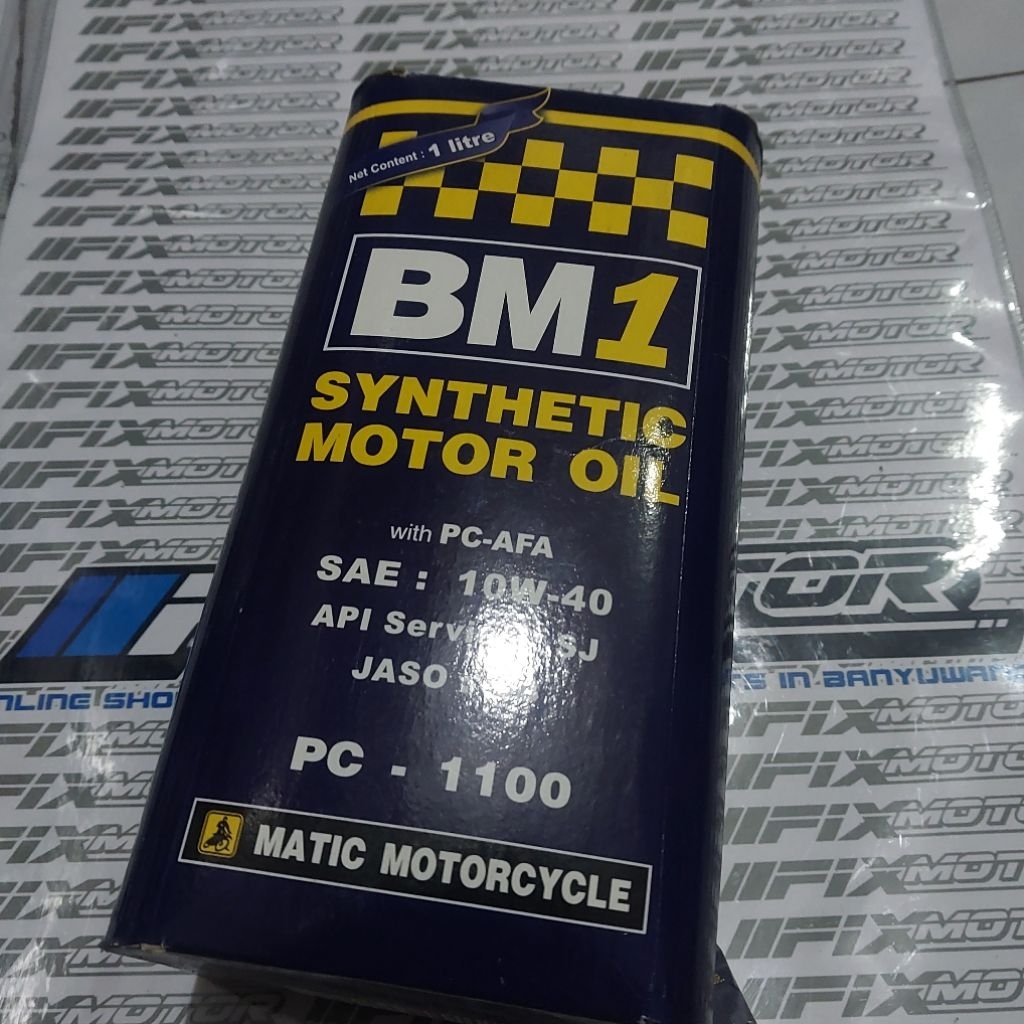 OLI BM1 MATIC 1L OLI BM1 SEPEDA MOTOR MATIC 10W-40