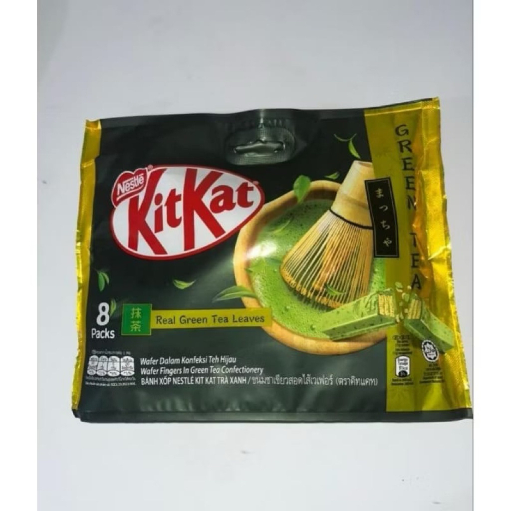 

Nestle KitKat Kitkat green tea malaysia kitkat dark 52% borneo