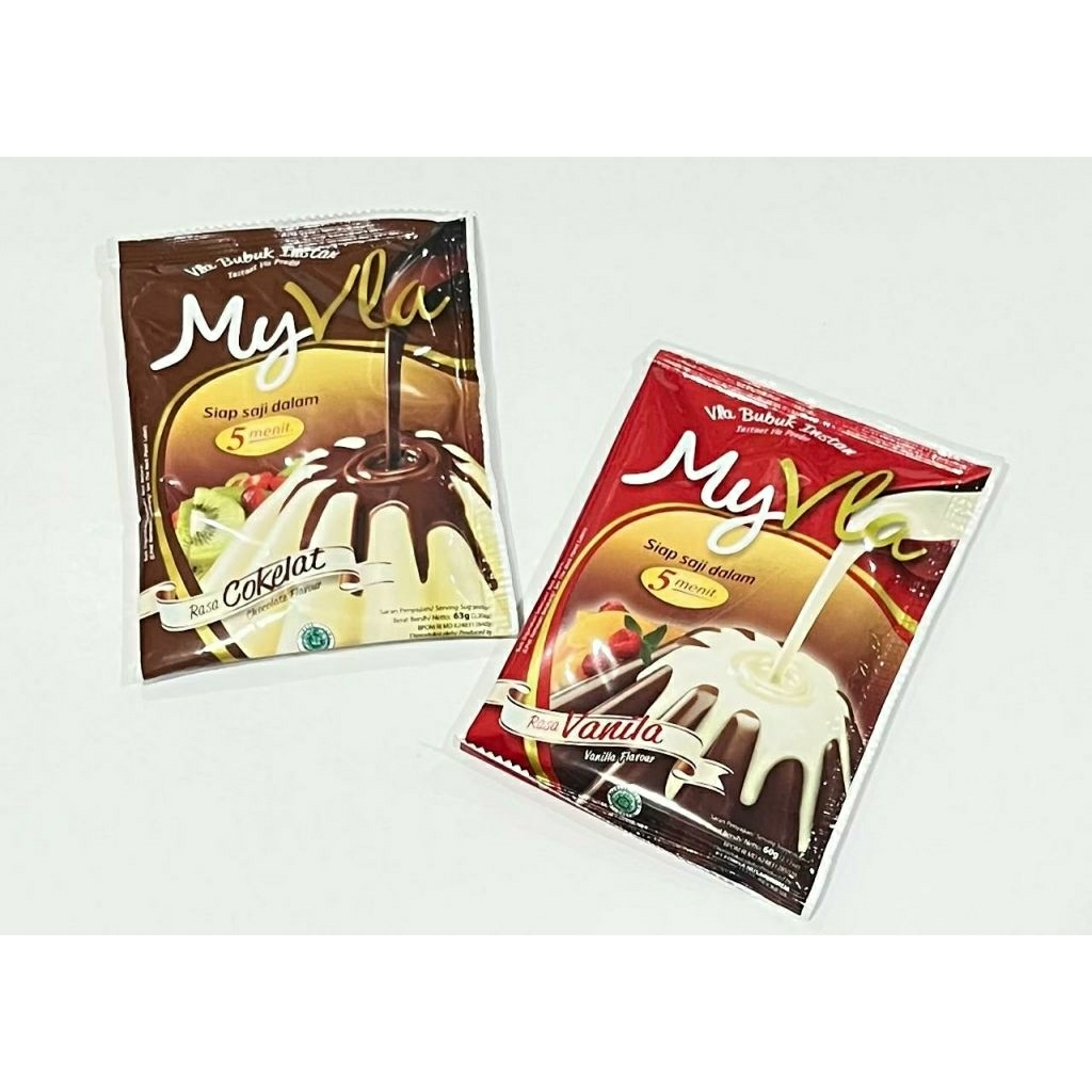 

My Vla Coklat / My Vla vanilla / Vla Bubuk Instan 60gr
