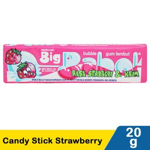 

BIG BABOL CANDY STICK STRAWBERRY STK 20g