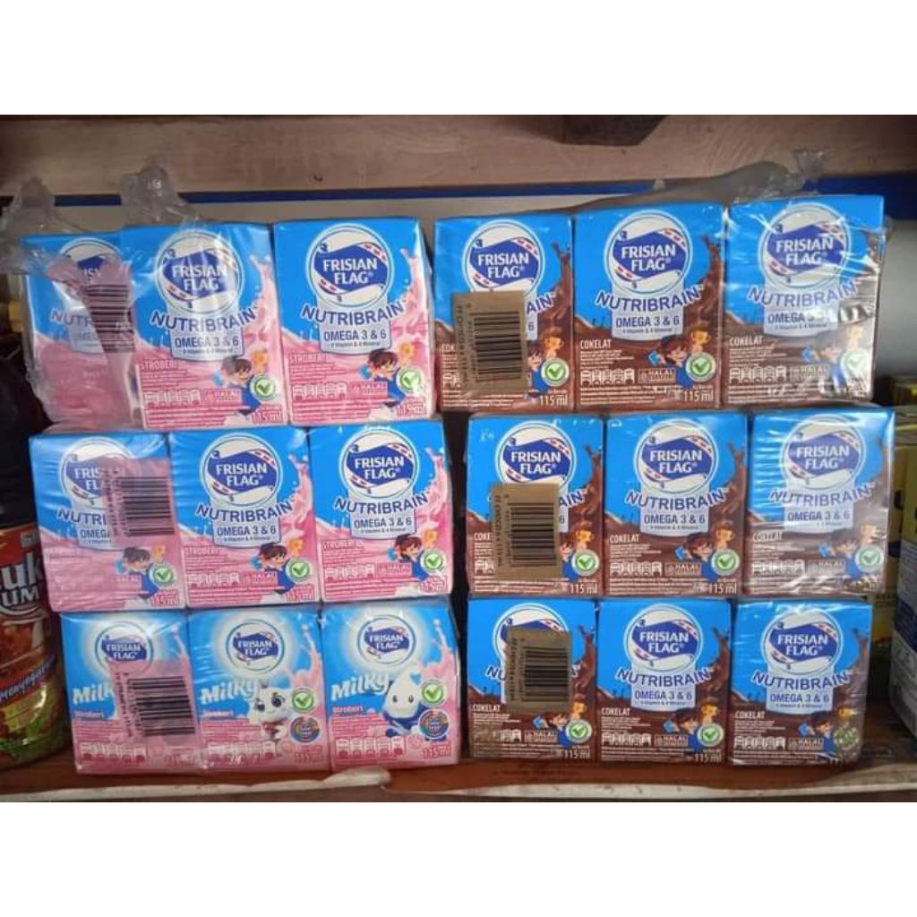 

susu Frisian flag isi 6 kotak