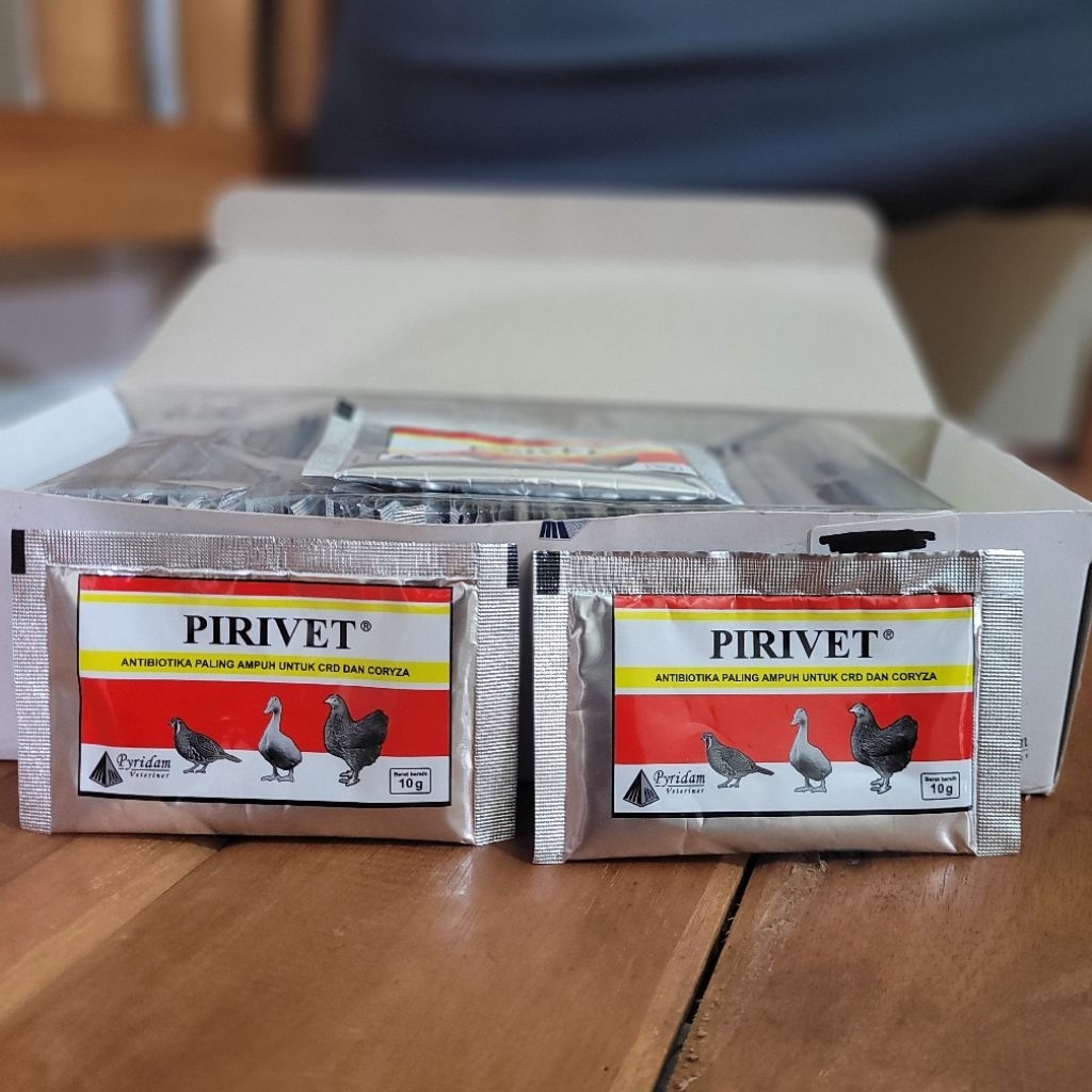 PIRIVET 10 GRAM_ ANTIBIOTIK UNGGAS PERNAFASAN