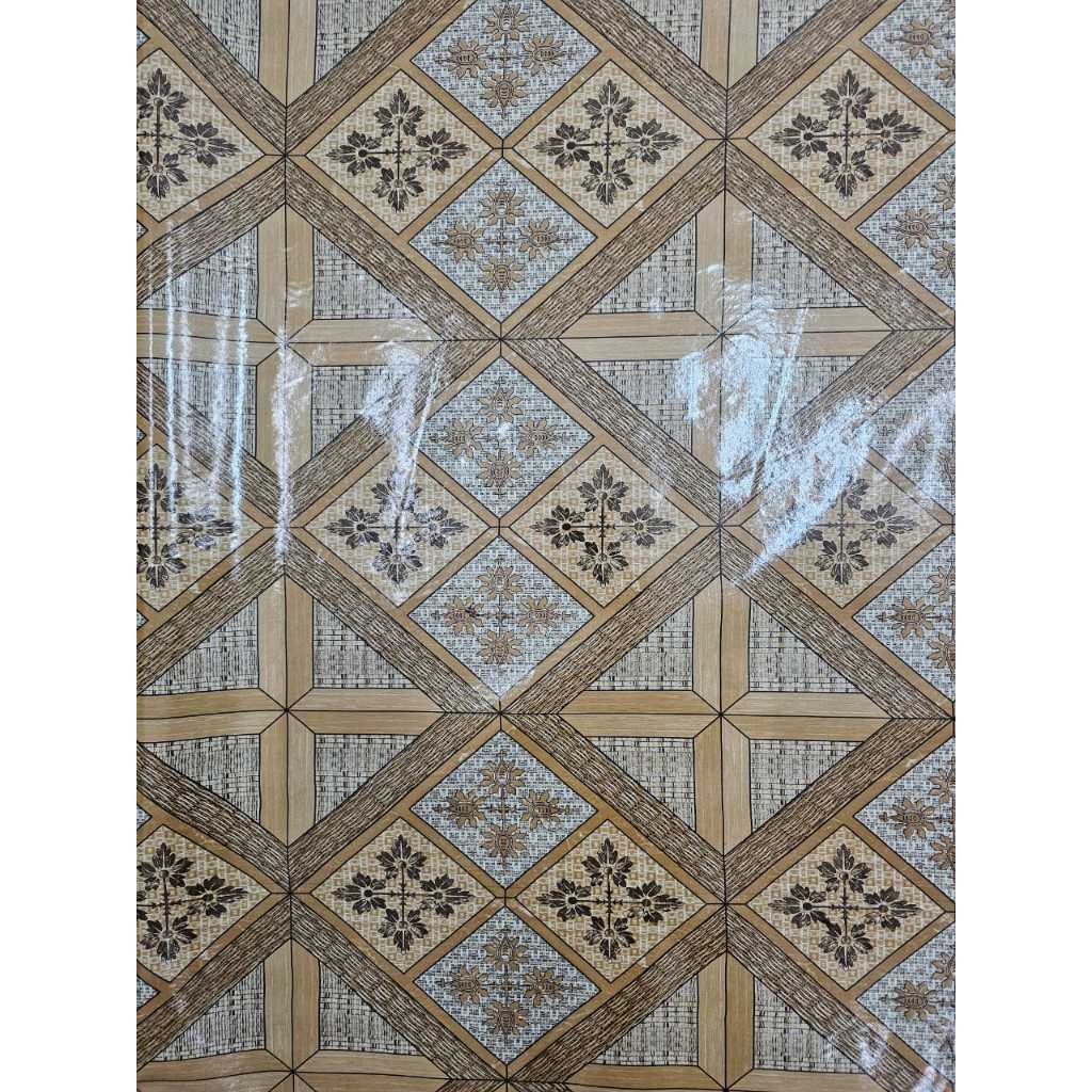 SALE [ 65 x 120 cm ] Karpet Plastik Alas Lantai Kilat / Taplak Meja Tebal Bagus | Potongan terakhir
