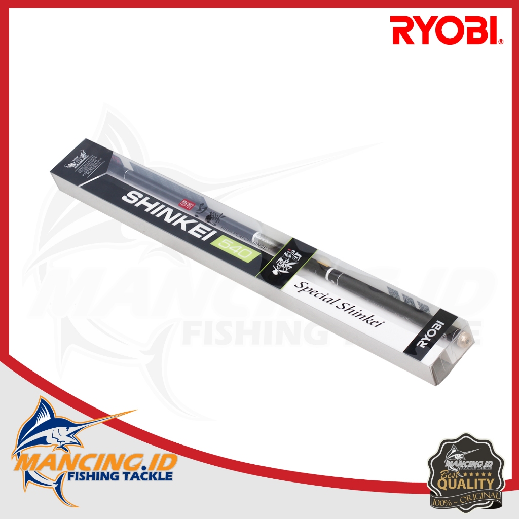 Fishing Rod Ryobi SHINKEI High Carbon Joran Pancing Tegek