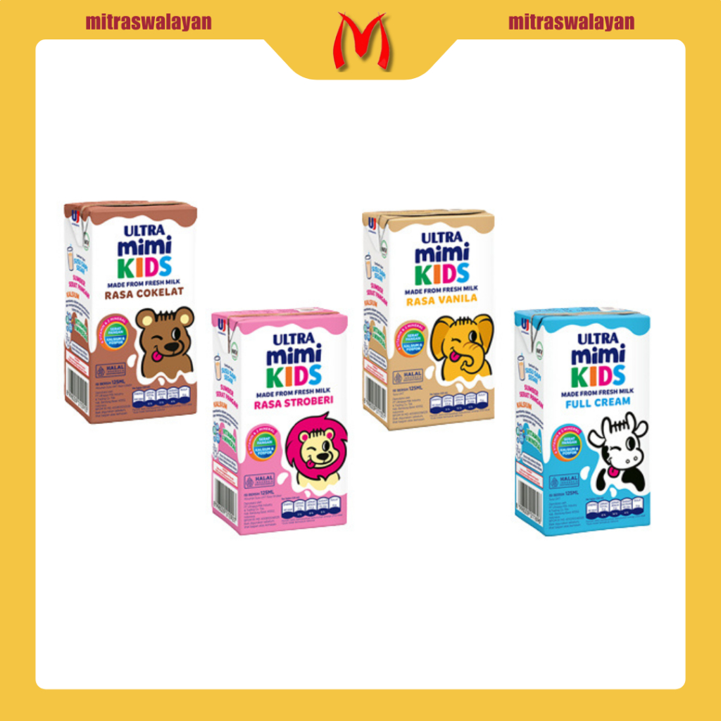 

ULTRA MIMI Kids Kotak Kemasan 125 ml
