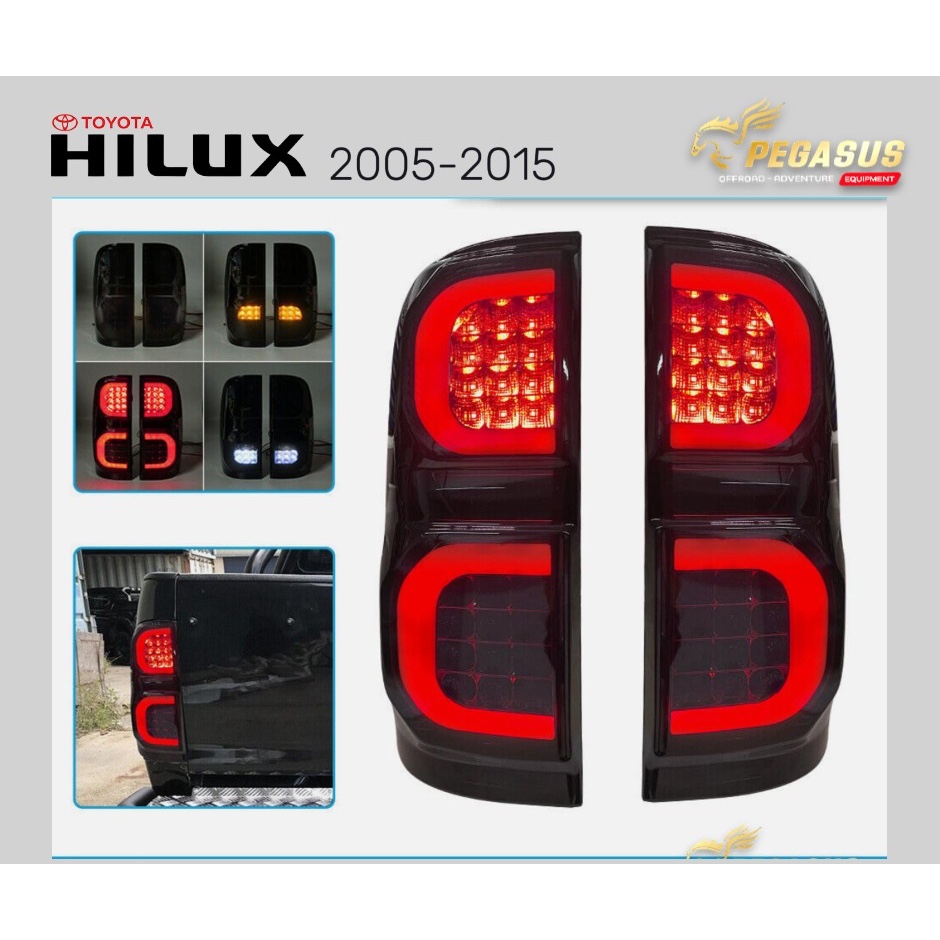 Toyota Hilux Vigo LED Lampu Belakang tahun 2005-2015
