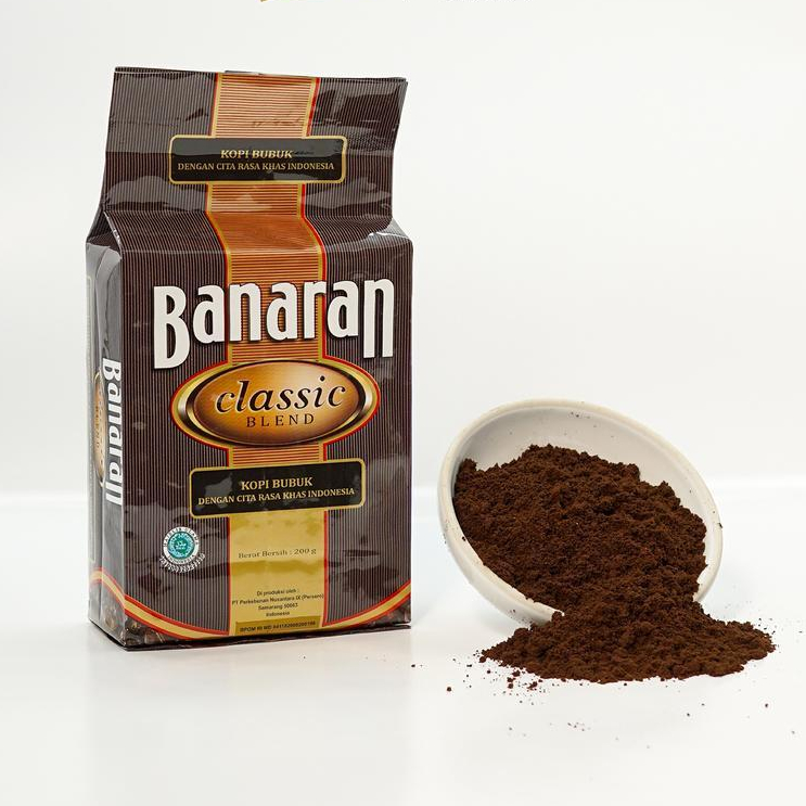 

Kopi Banaran Classic Isi 1 Pcs 200 gram Kopi Bubuk Coffee Enak Harum Cafe Kopi Arabika Soft