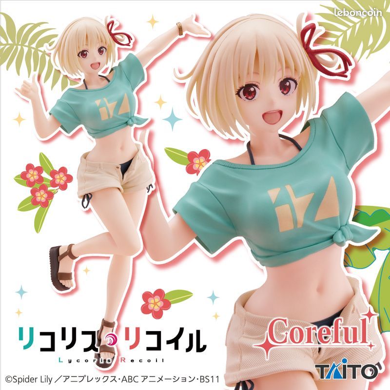 Coreful Figure Nishikigi Chisato - Hawaiian Ver. Lycoris Recoil