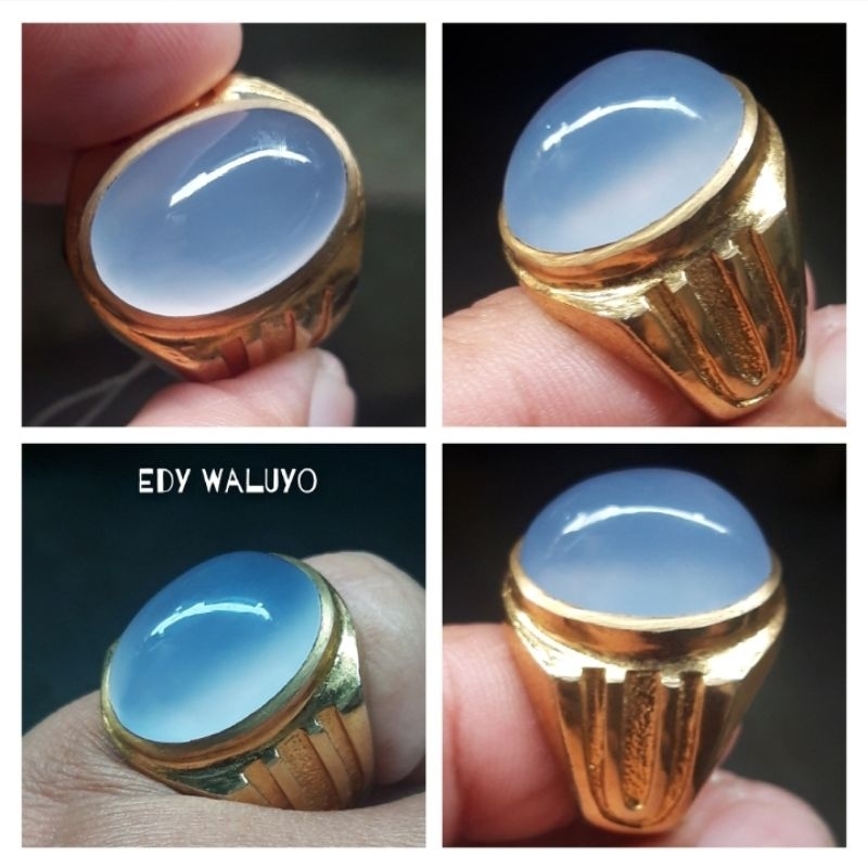 Natural  Blue Chalcedony / Spirtus Baturaja