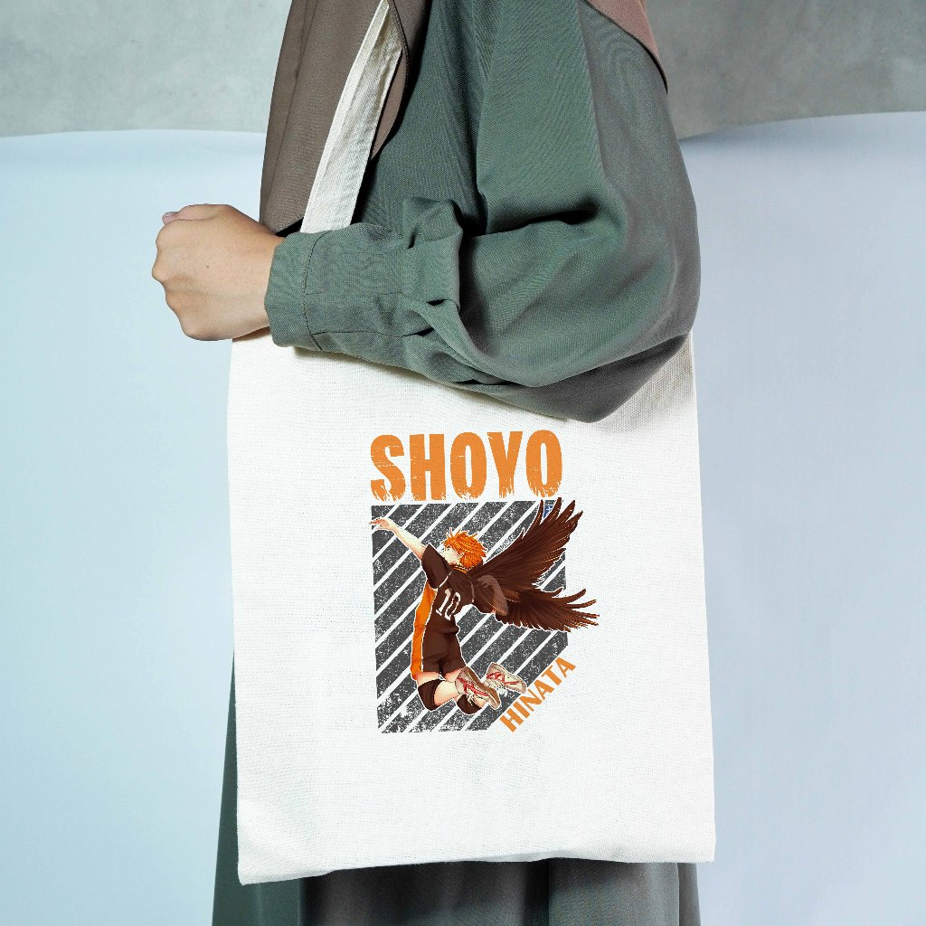 Tas Tote Bag Tas Jinjing Unisex Shoyo Hitana - Peta_thostee.