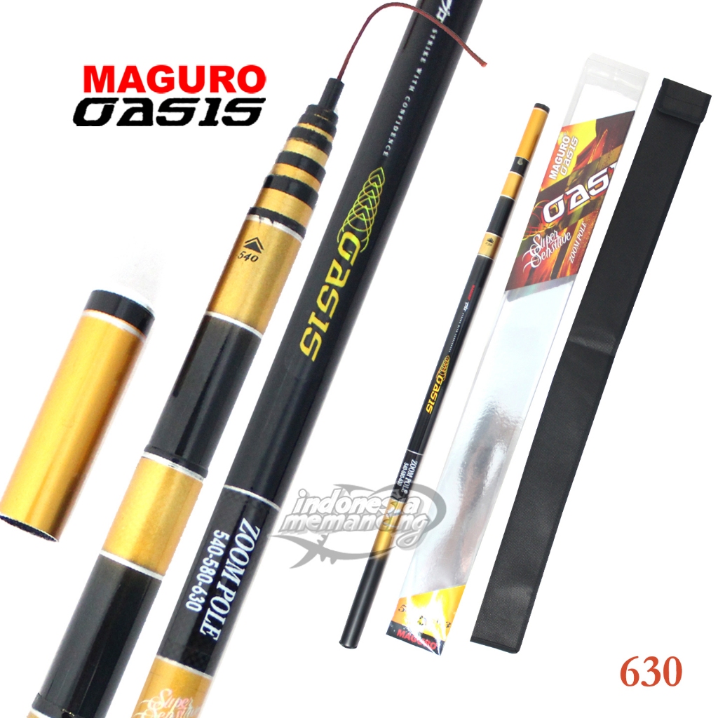 Joran Tegek Maguro Oasis Zoom Pole Labuan Pancing