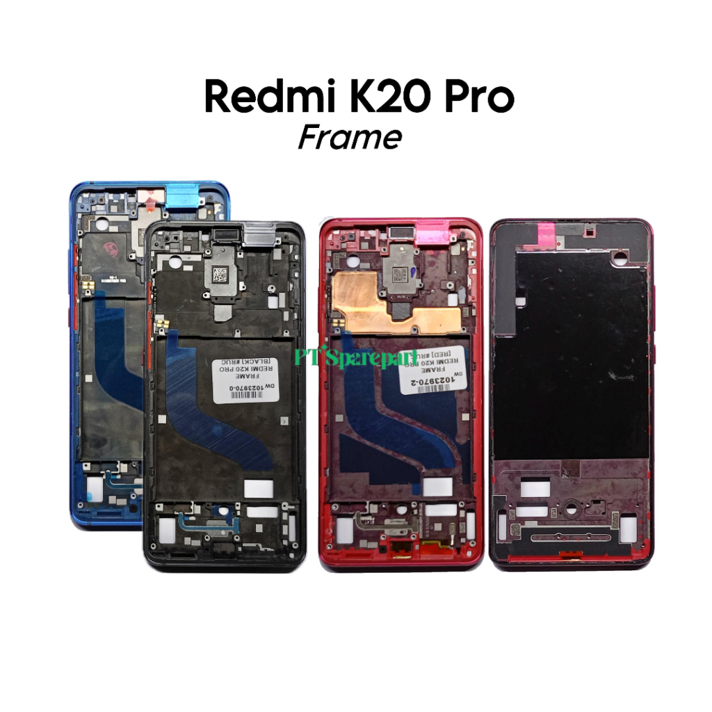 Frame Redmi K20 Pro / M1903F11I - Tulang Tengah Tatakan LCD & Mesin
