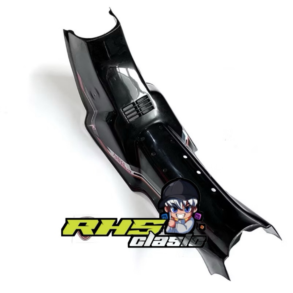 Legshield sayap tebeng tengah honda astrea prima hitam