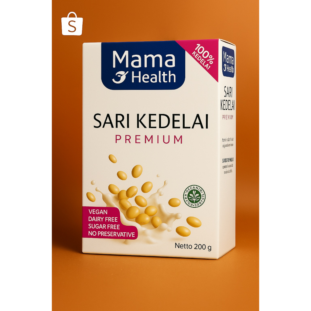

Sari Kedelai Premium 100% tanpa tambahan Gula Krimer rasa Plain
