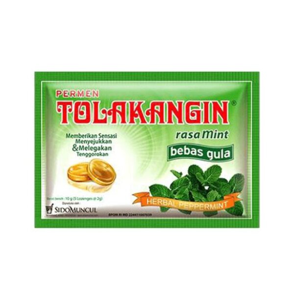 

TOLAK ANGIN PERMEN MINT BEBAS GULA 5 TABLET - Makanan-dan-Minuman