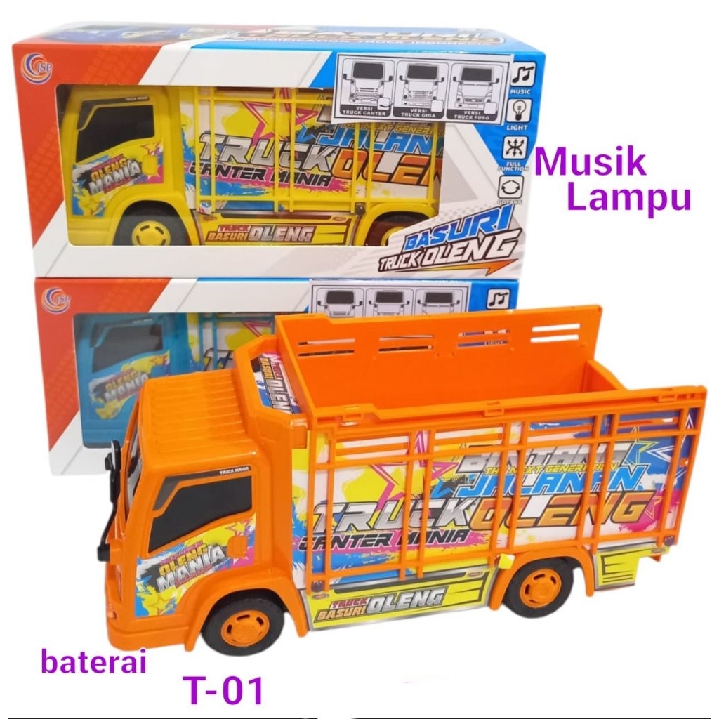 MAINAN ANAK TRUCK BAK OLENG / MOBILAN MOBILAN TRUCK OLENG (T-01)