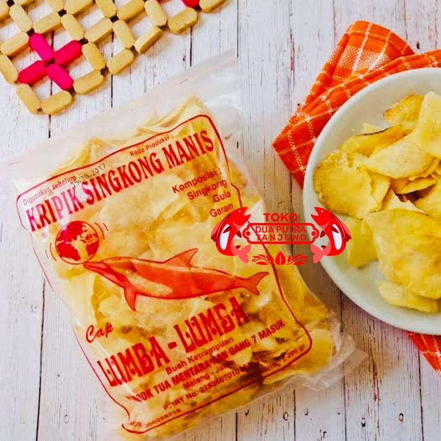 

Kripik / Keripik Singkong Lumba Lumba Manis / Asin Gurih