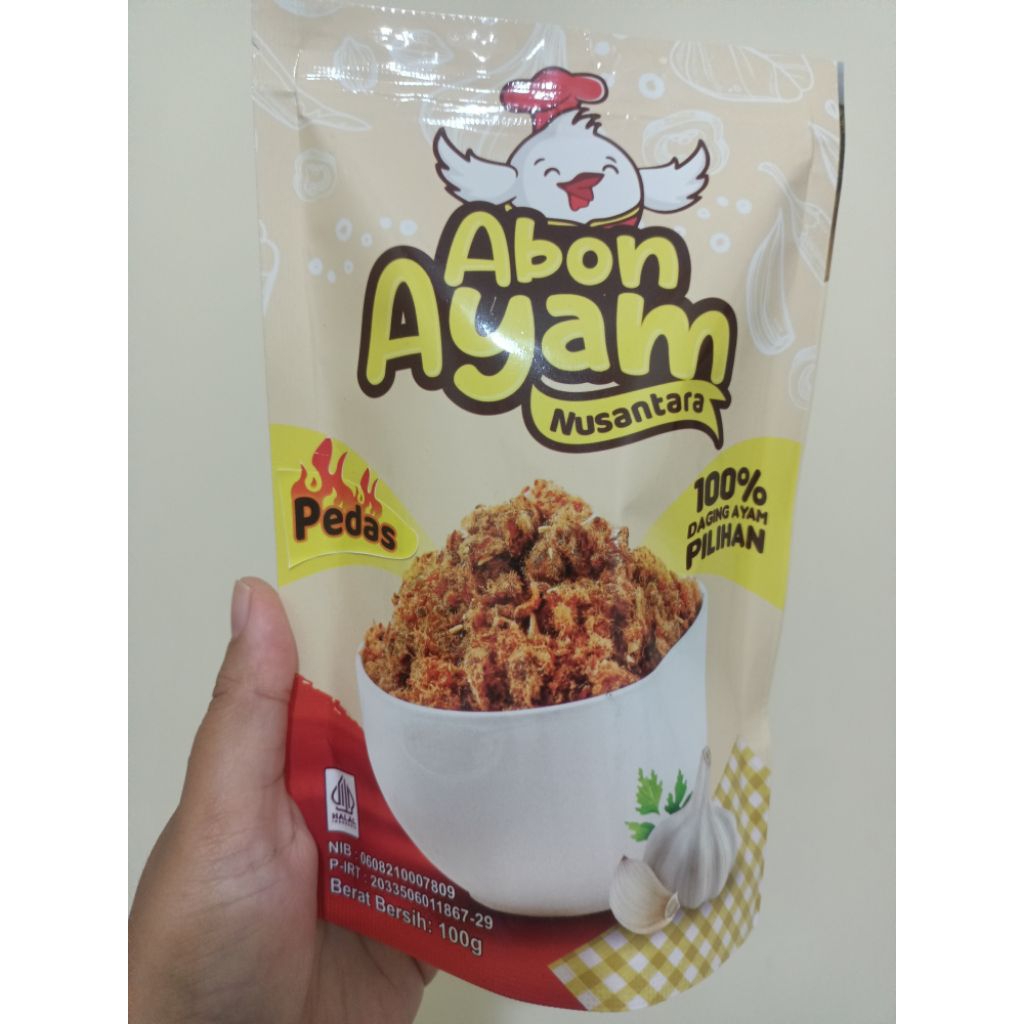 

ABON AYAM PEDAS 100GRAM