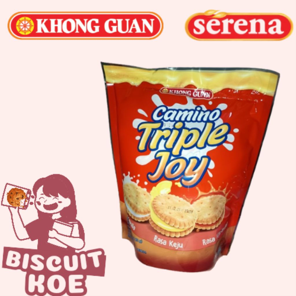 

Khong Guan Camino Triple Joy 120g