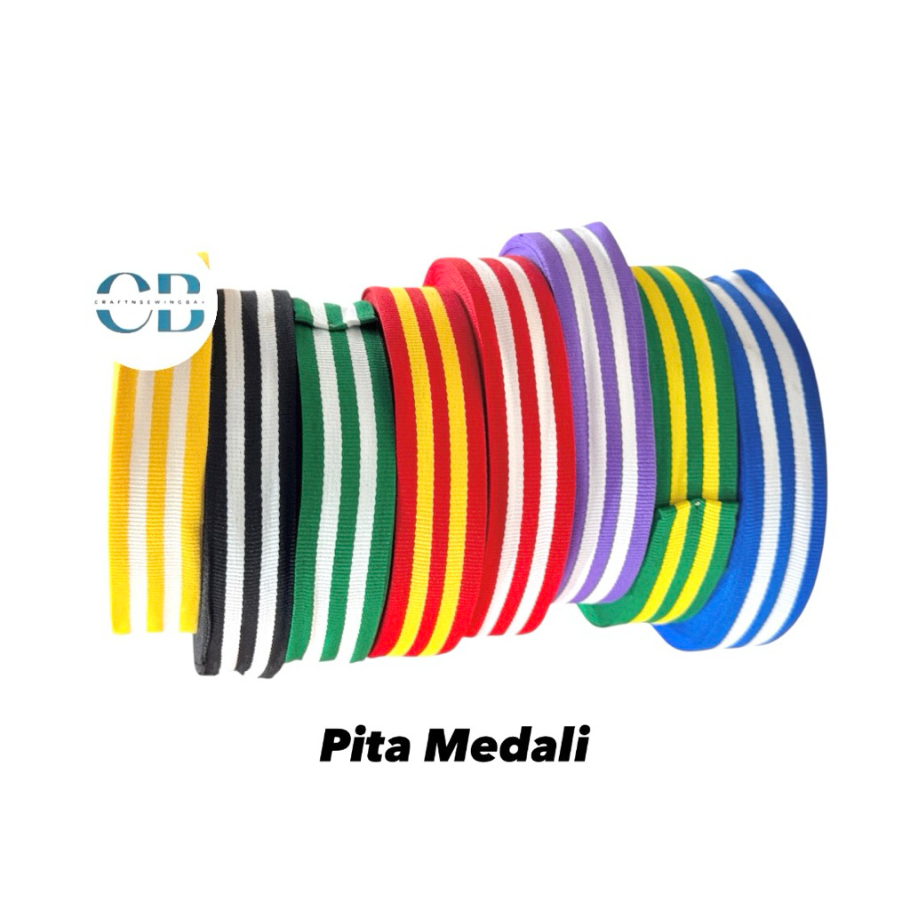 

Pita Medali 3cm per Roll – Warna Cantik, Kualitas Premium