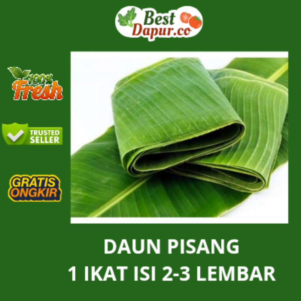 

DAUN PISANG -- 1 IKAT -- Best Dapur .Co