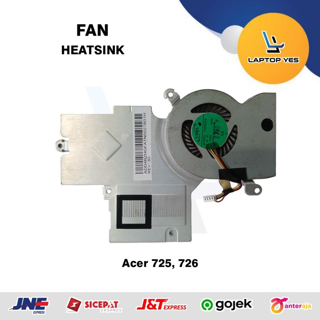 Fan Kipas Laptop Acer Aspire One 725 Original