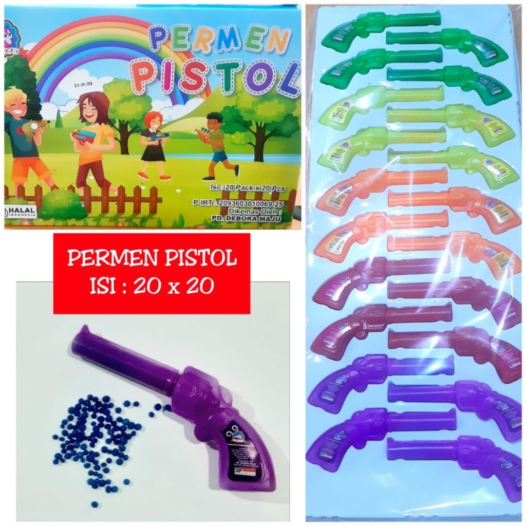 

permen pistol candy 20 pcs
