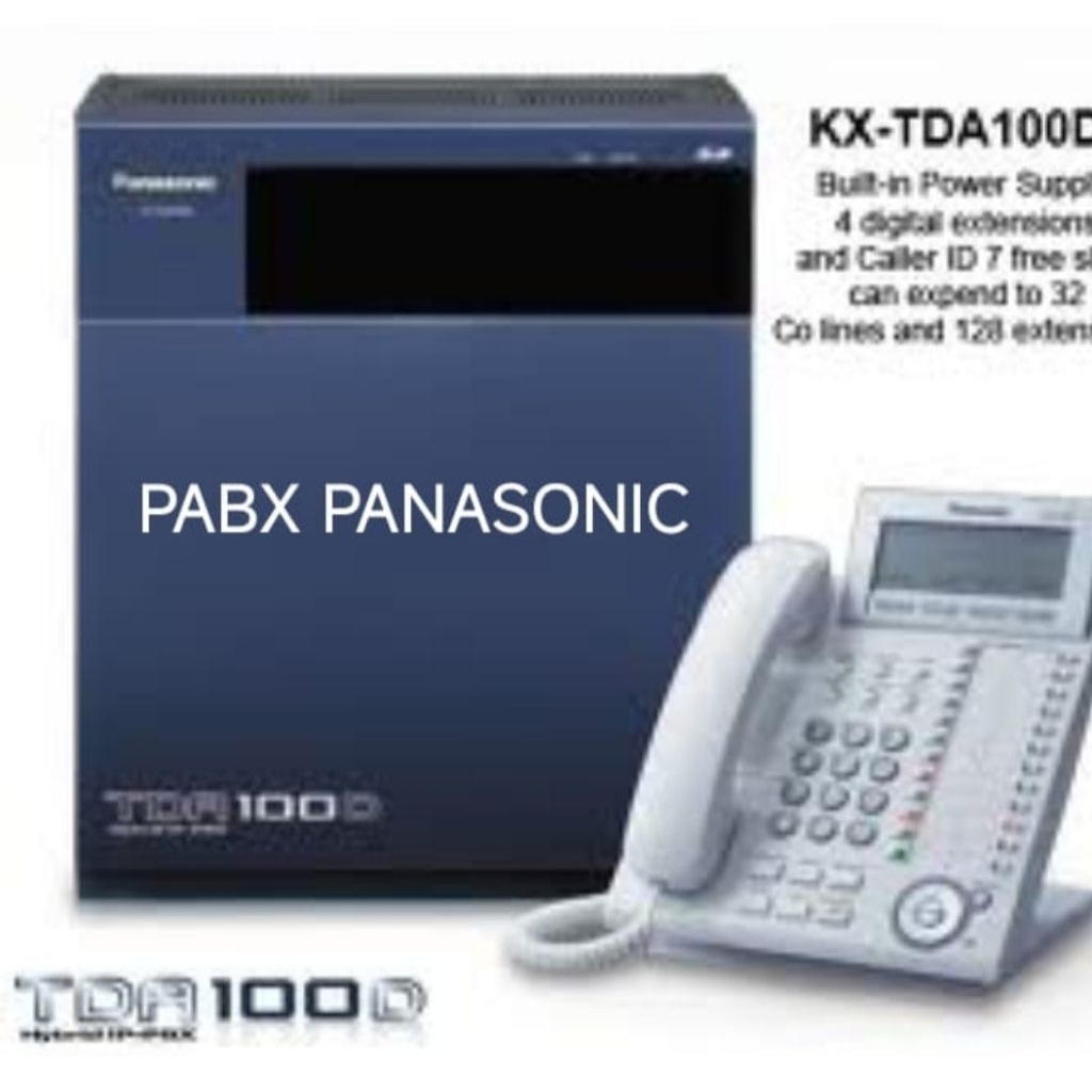 pabx panasonic kx tda 100D