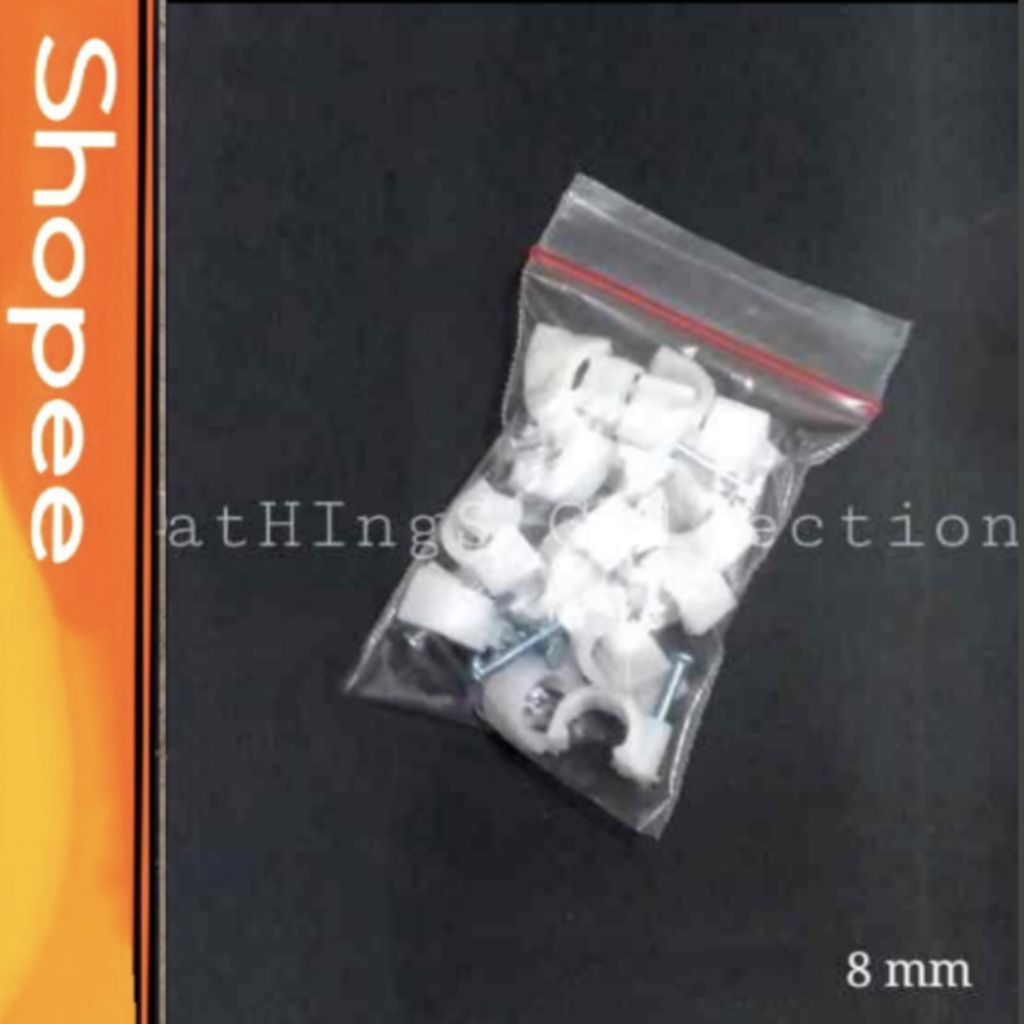 Klem kabel - Paku Kabel - Klem paku Kabel - Pengait Kabel