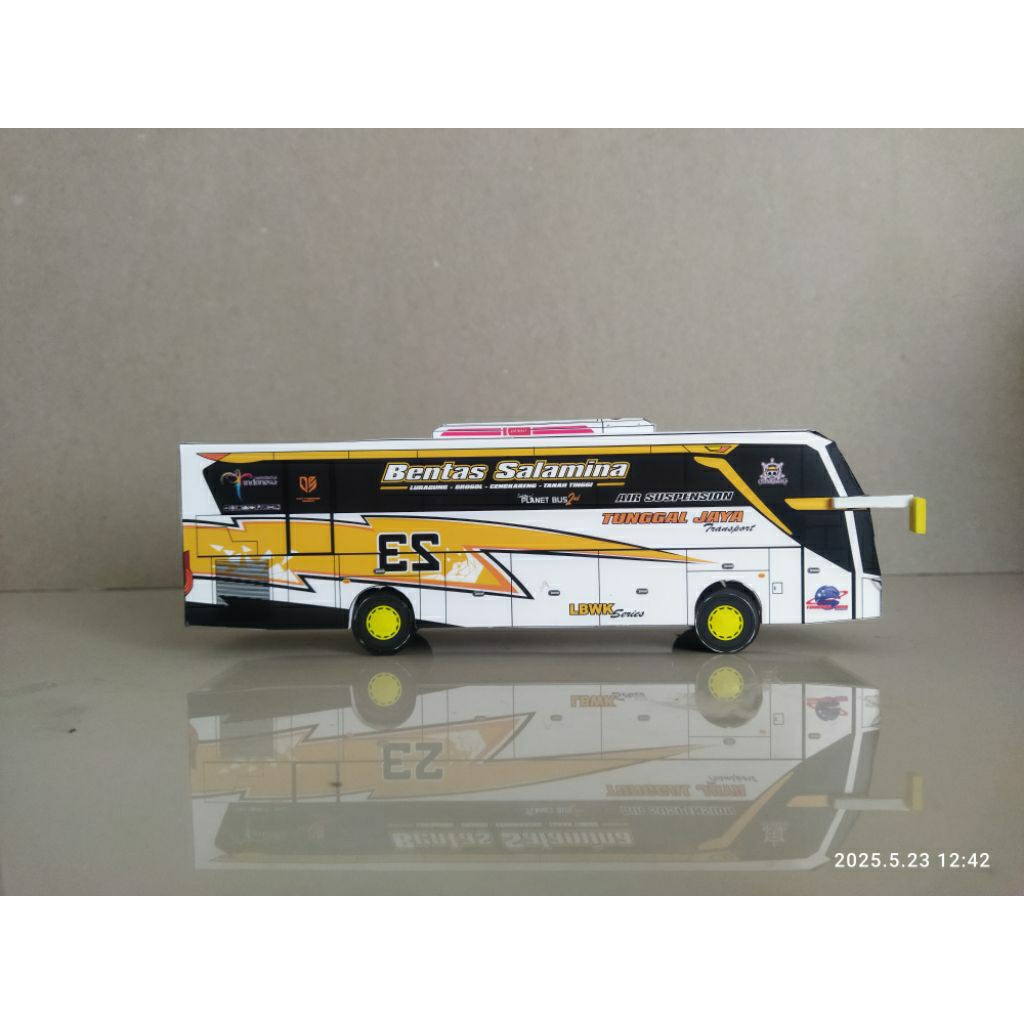 Miniatur Bus Tunggal Jaya Transport Bentas Jetbus3