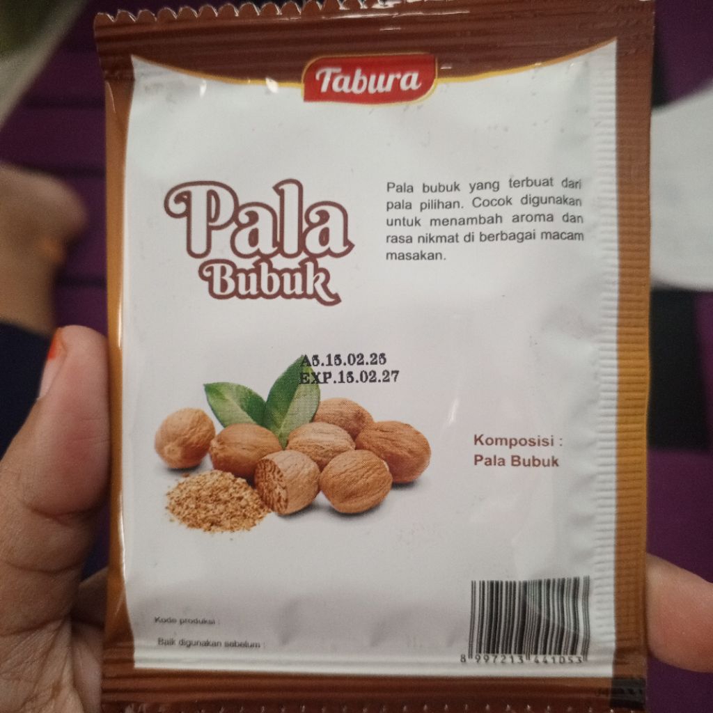 

tabura pala bubuk instan 1 renteng isi 12 pcs