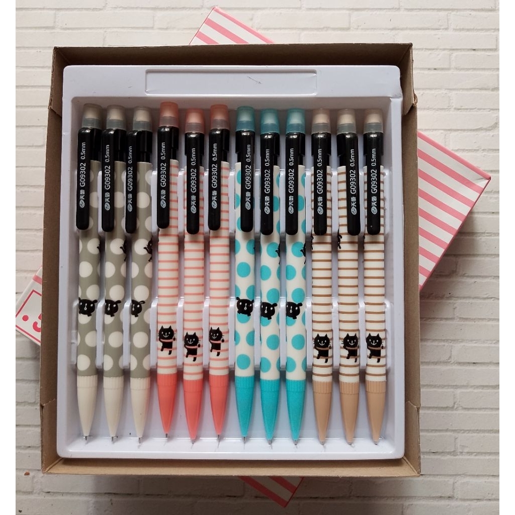 

(24PC) PENSIL MEKANIK+STIP G09302/MEKANIK 0.5 ISI 24