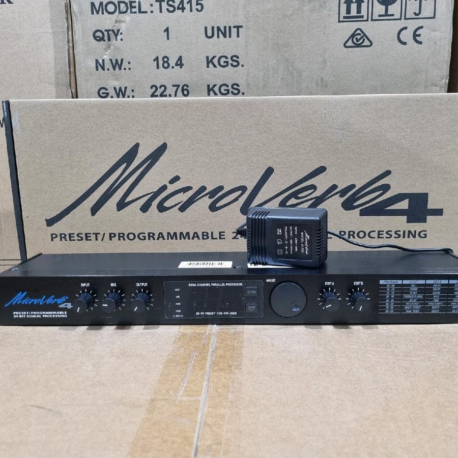 EFFECT VOCAL ALESIS MICROVERB4 MADE IN TAIWAN ALESIS MICROVERB 4