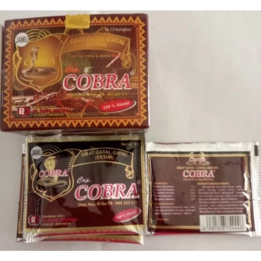 cod serbuk kobra(cobra) jamu gatal