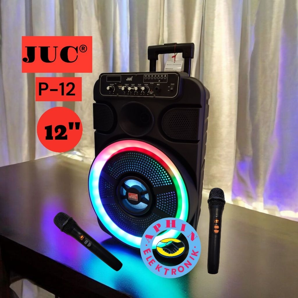 Speaker Portable 12 inch Speaker Bluetooth 12 inch JUC P-12