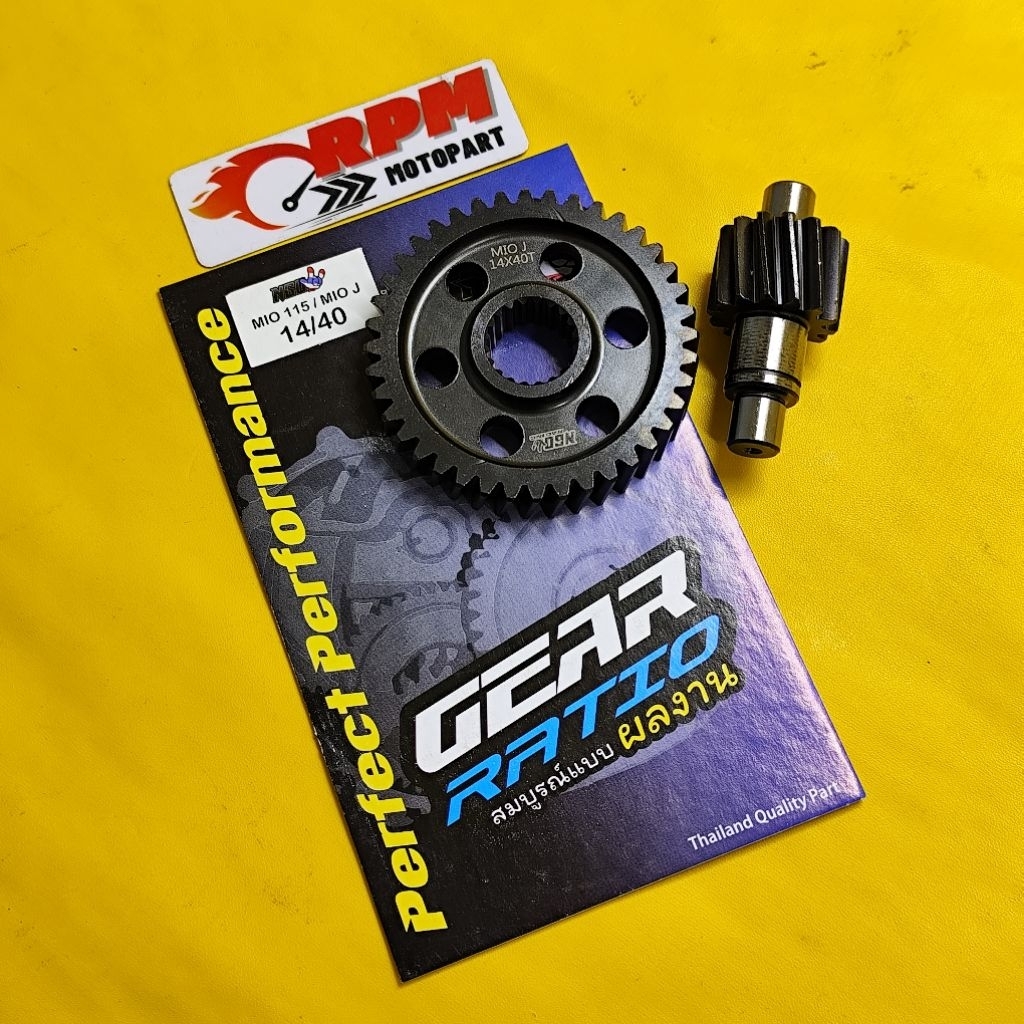 Gear Ratio Gigi Rasio Mio J Mio GT Fino 115 Soul GT 115 Xride 115 NGO Racing