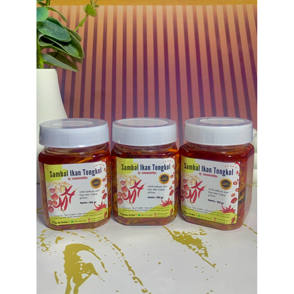 

BUNDLING 3 Pcs - Sambal Ikan Tongkol