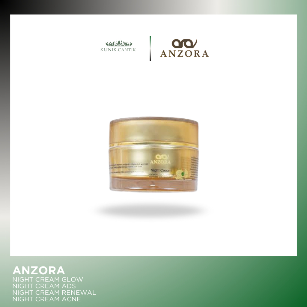 Night Cream Acne Dark Spot - Skincare Anzora Acne Dark Spot/Ads
