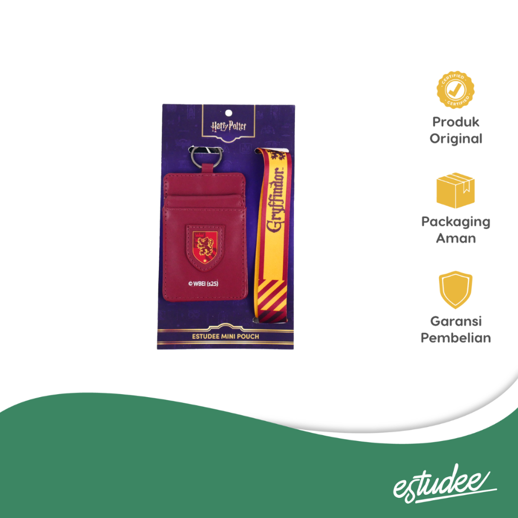 

ESTUDEE MINI POUCH + LANYARD HARRY POTTER GRYFFINDOR