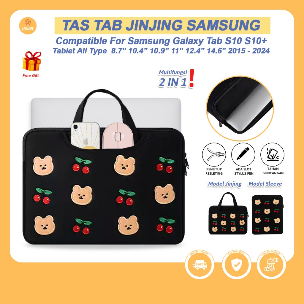 Sleeve Case Tablet Samsung Galaxy S11 S10 FE S2 S3 S4 S5e S6 S7 S8 S9 Plus + 9.7 10.1 10.4 10.9 11 I