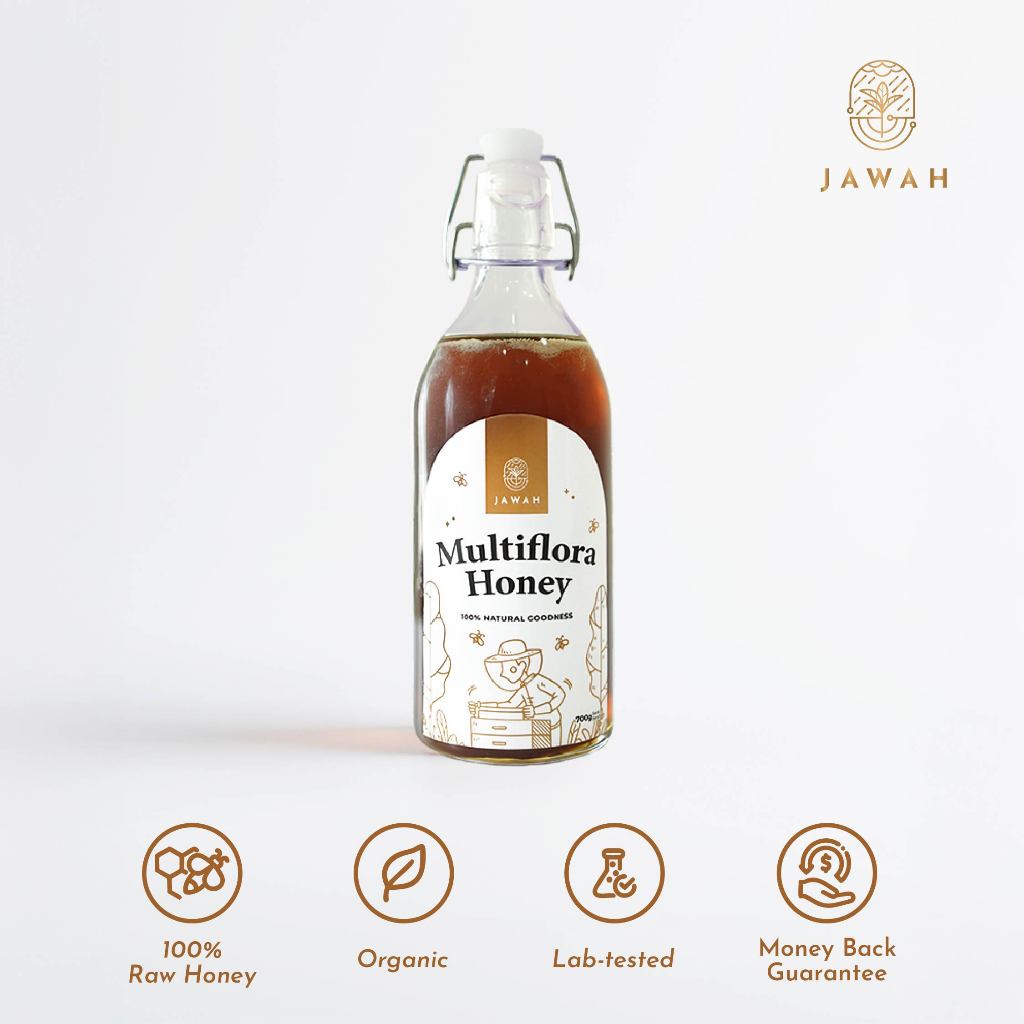 

Madu Murni Asli Multiflora 700 gram-100% Pure Raw Honey