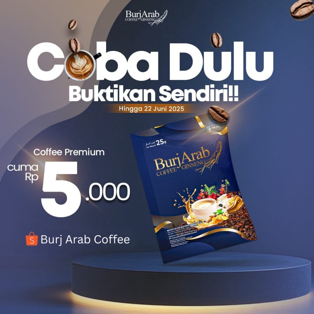 

kopi Arab Burj Ginseng Guarane smpl