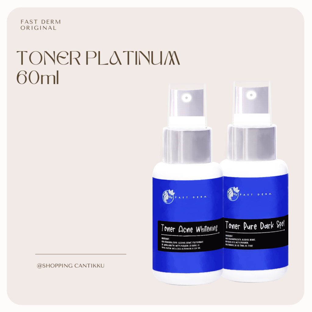 Fast Derm-Toner Platinum 60ml
