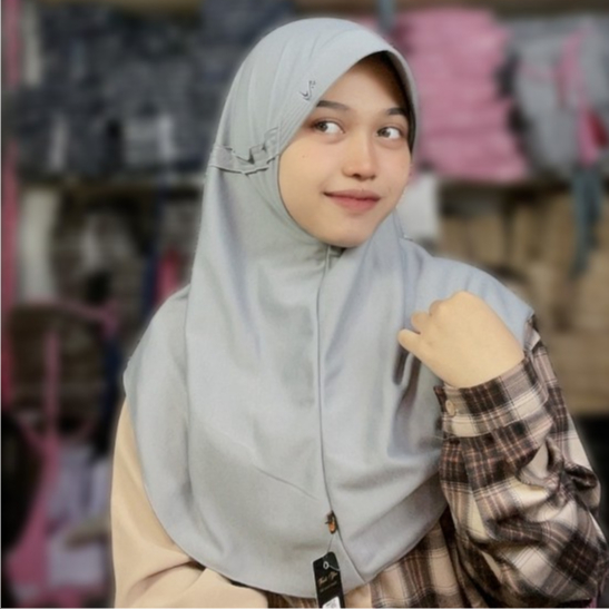 hijab sekolah instan langsung pakai